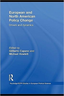 European and North American policy change: drivers and dynamics