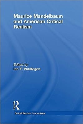 Maurice Mandelbaum and American critical realism
