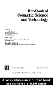 Handbook of Cosmetic Science and Technology