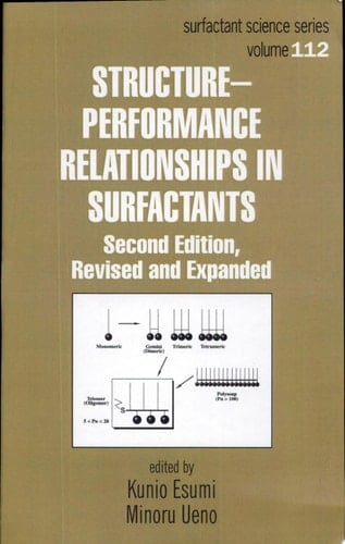 Structure-Performance Relationships in Surfactants