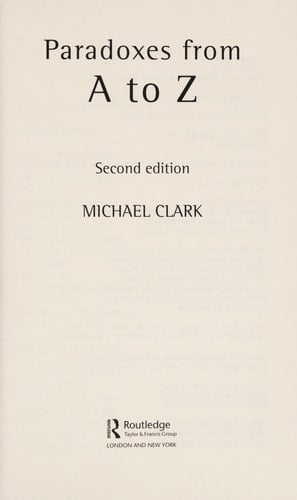 Paradoxes from A to Z