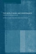 World Bank and Governance: A Decade of Reform and Reaction
