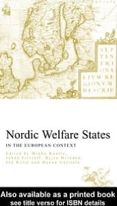 Nordic Welfare States In The European Context