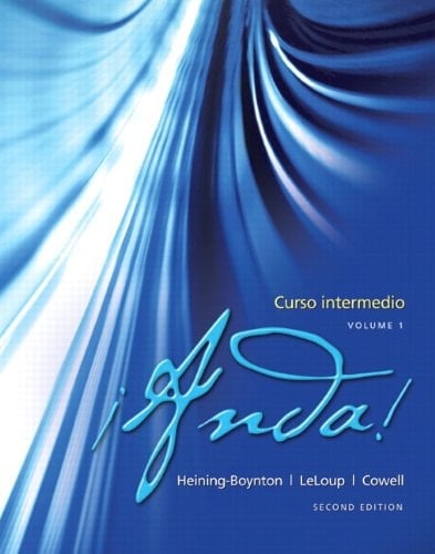 ¡Anda! Curso intermedio, Volume 1 (2nd Edition)