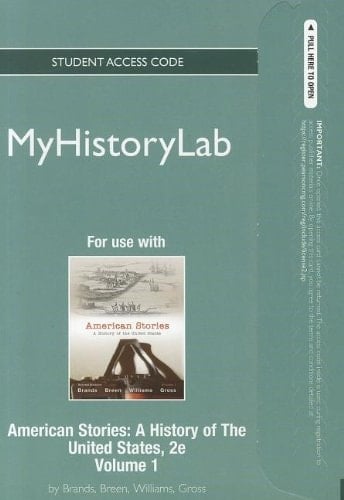 American Stories: Myhistorylab Student Access Code Card