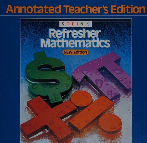 Refresher Maths Aie