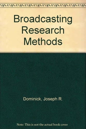 Broadcasting research methods