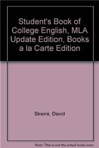 Student's Book of College English, MLA Update Edition, Books a la Carte Edition (12th Edition)