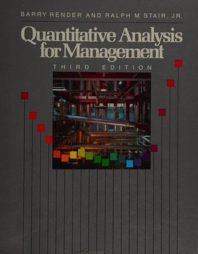 Quantitative analysis for management