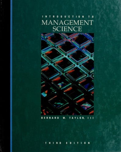 Introduction to management science