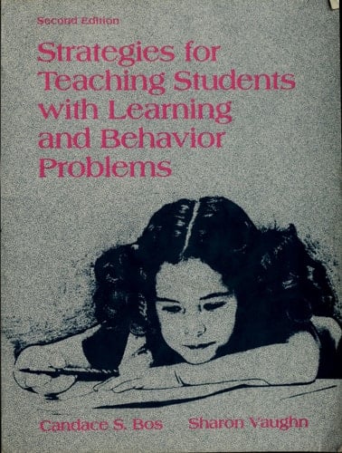 Strategies for Teaching Students with Learning and Behavior Problems