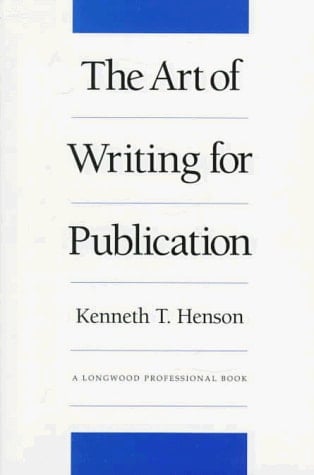 The Art of Writing for Publication