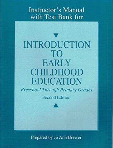 SM INTRO EARLY CHILD ED IRM T/B