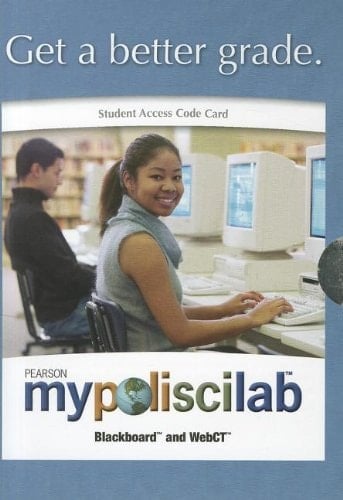 Mypoliscilab Blackboard Student Access Code Card for American Government