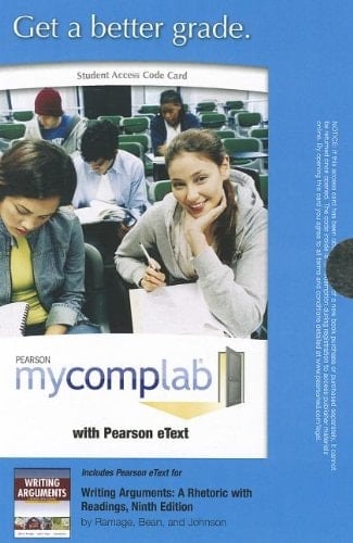 MyCompLab with Pearson eText -- Standalone Access Card -- for Writing Arguments (9th Edition)