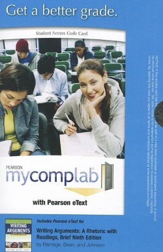 MyCompLab with Pearson eText -- Standalone Access Card -- for Writing Arguments, Brief (9th Edition)