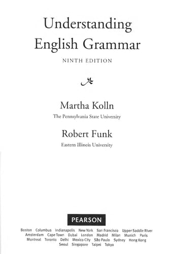 Understanding English Grammar (9th Edition)