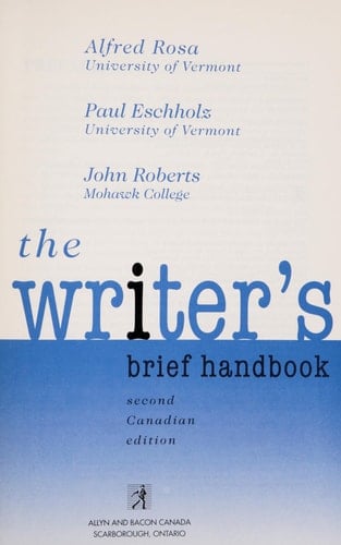 The Writer's Brief Handbook (2nd Edition)
