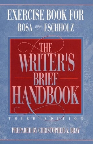 Writer's Brief Handbook/Exercise Book Value Pack
