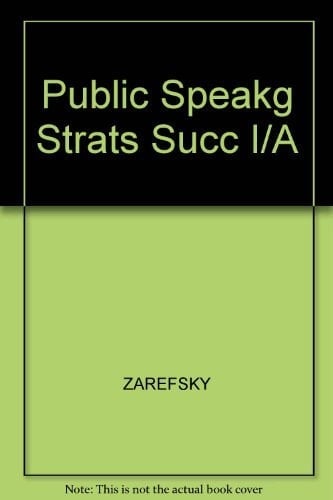 Public Speakg Strats Succ I/A
