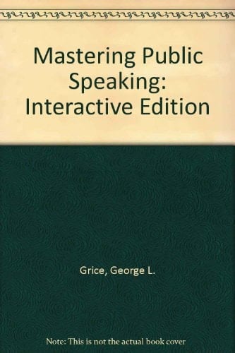 Mastering Public Speaking: Interactive Edition