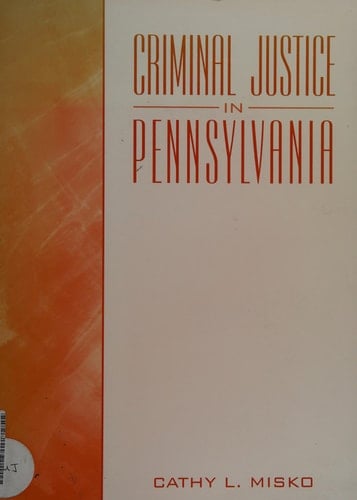 Criminal Justice in Pennsylvania (Valuepack item only)