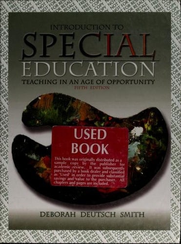 Introduction to Special Education: Teaching in an Age of Opportunity, Fifth Edition