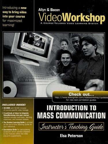 Videoworkshop for Mass Communication: Instructor Teaching Guide with CD-Rom
