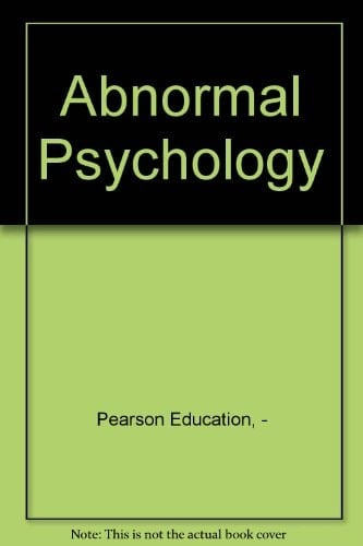 Allyn & Bacon Transparencies for Abnormal Psychology, 2004