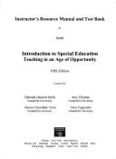 Instructor's Resource Manual/Testbank