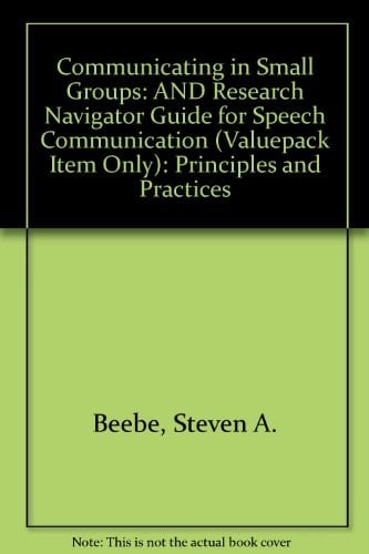 Communicating Small Group& Research Nav/G Pk