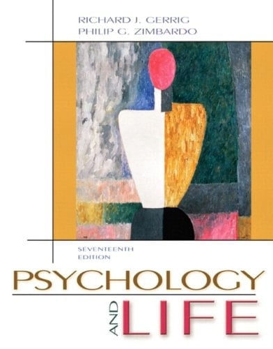 Psychology and Life (with Study Card) (17th Edition) (MyPsychLab Series)
