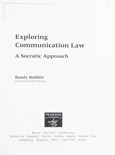Exploring Communication Law: A Socratic Approach
