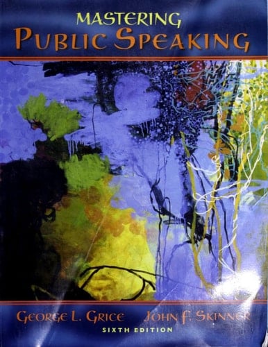 Mastering Public Speaking Instructor's Copy