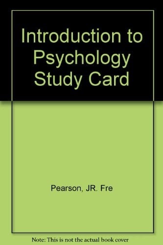 Introduction to Psychology Study Card