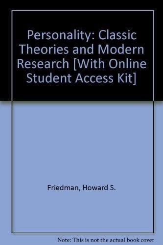 Personality: Classic Theories and Modern Research (with Citing Sources with APA Documentation) (3rd Edition)