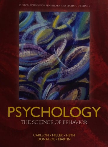 Psychology: The Science of Behavior (7th Edition)