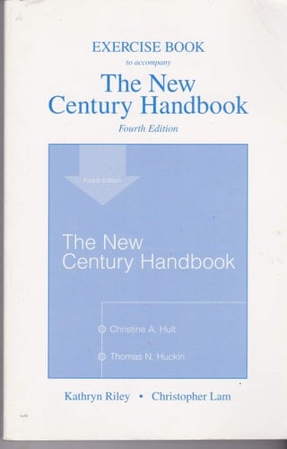 Exercise Book for The New Century Handbook (all editions)