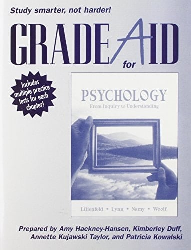 Grade Aid Student Workbook with Practice Tests for Psychology: From Inquiry to Understanding