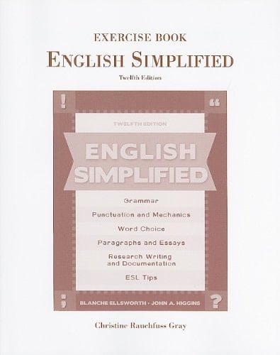 Exercise Book for English Simplified