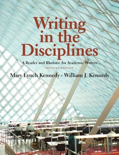 Writing in the Disciplines: A Reader and Rhetoric Academic for Writers