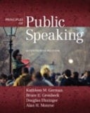 Principles of Public Speaking + Myspeechlab Pegasus: Books a La Carte