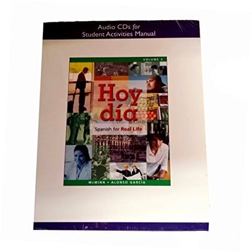 Audio CDs for Student Activities Manual for Hoy dia: Spanish for real life, Volume 2