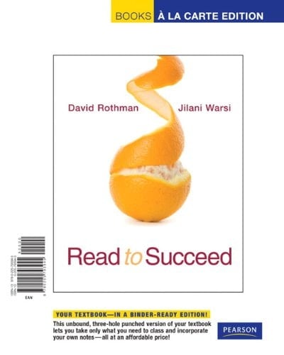 Read to Succeed: A Thematic Approach to Academic Reading, Books a la Carte Edition