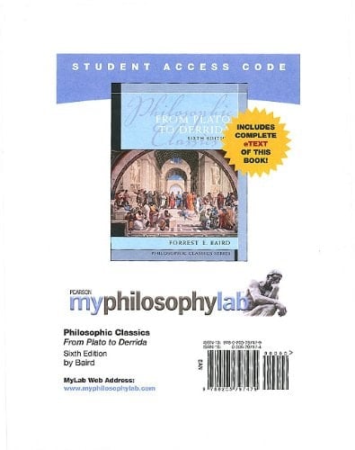 MyPhilosophyLab with Pearson eText -- Standalone Access Card -- for Philosophical Classics (6th Edition)