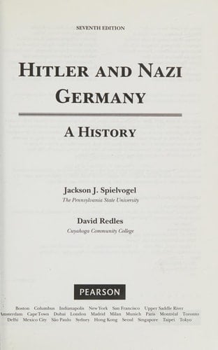 Hitler and Nazi Germany: A History (7th Edition)