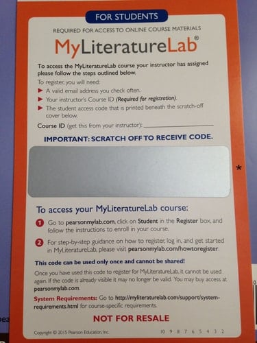 Literature and the Writing Process (10th Edition)