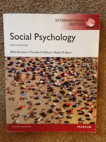 Social Psychology, 8th Edition