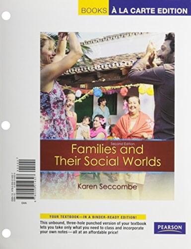 Families and Their Social World Books a la Carte Plus NEW MySocLab with eText -- Access Card Package