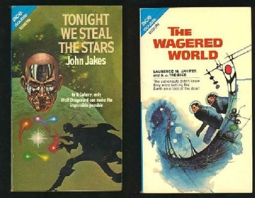 Tonight We Steal the Stars / The Wagered World (Ace Double, 81680)